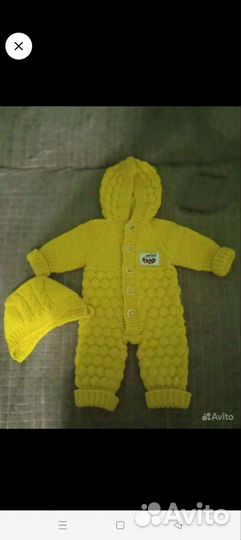 Детские вязаные вещи, ручной работы