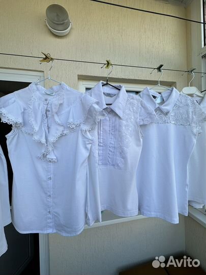 Рубашки-блузки на девочку