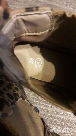 Ботинки женские 38 размер