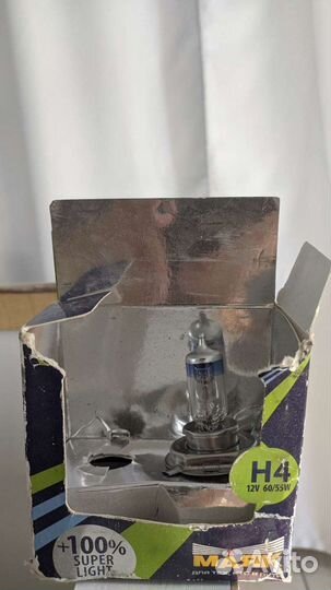 Лампа автомобильная для фары H4