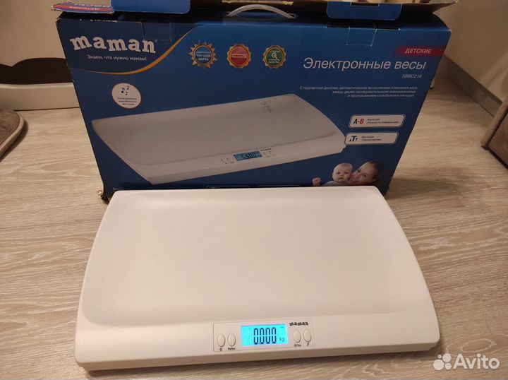 Детские весы maman