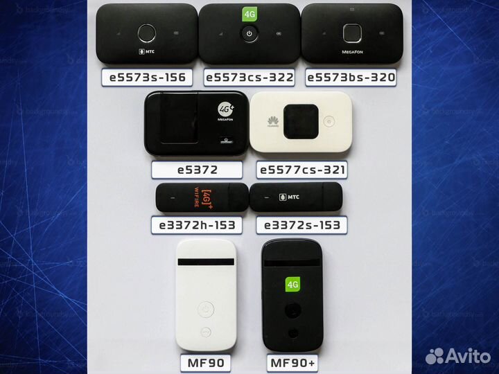 Прошитые 4G модемы huawei и ZTE