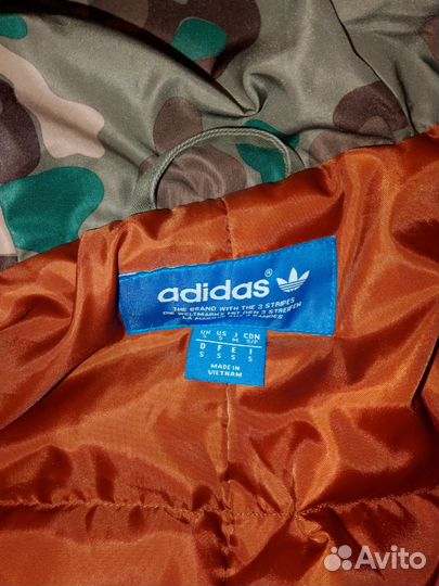 Куртка парка пуховик Adidas