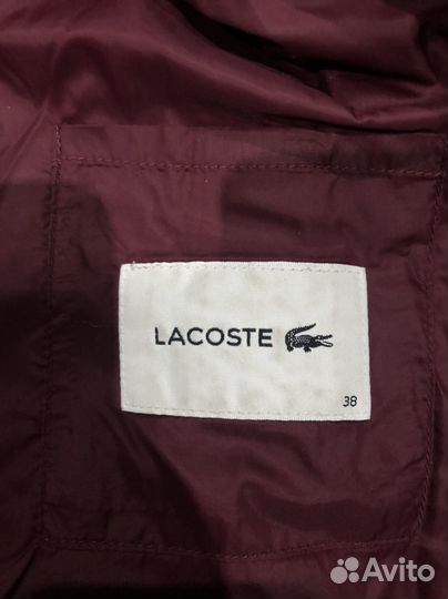 Пуховик lacoste