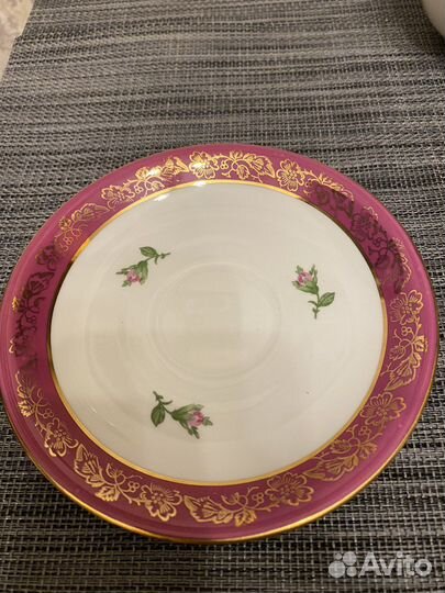 Чайная пара роза гдр