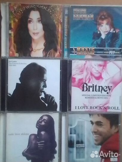 Зарубежка на cd., 90-е, 00-е