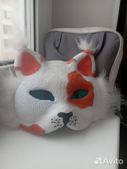 Маска кошки карнавальная