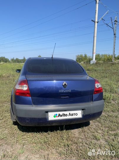 Renault Megane 1.6 МТ, 2004, 260 000 км