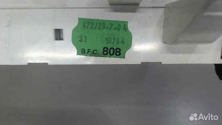 Переключатель отопителя Peugeot 206, 2004