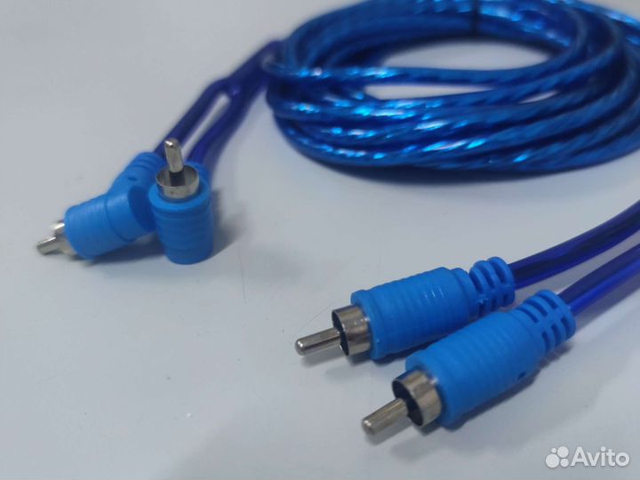 Кабель межблочный 2RCA-2RCA, 5 метров