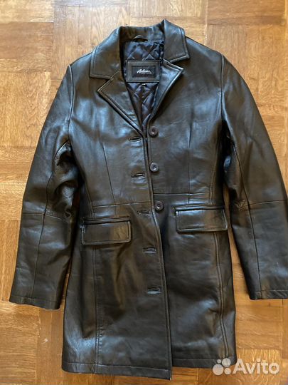 Кожаный плащ