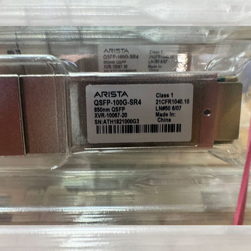 [QSFP-100G-SR4] Arista Qsfp28 100g Sr Qsfp-100g-Sr4