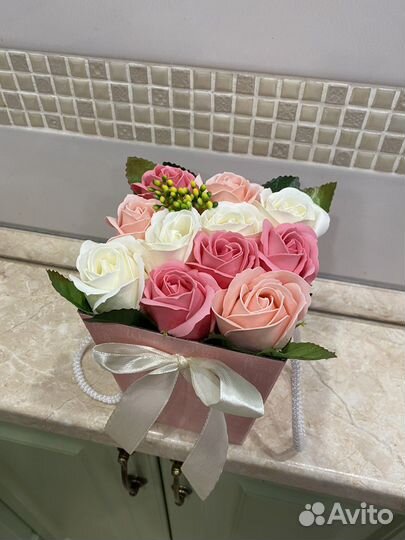 Бюджетные букеты из мыла