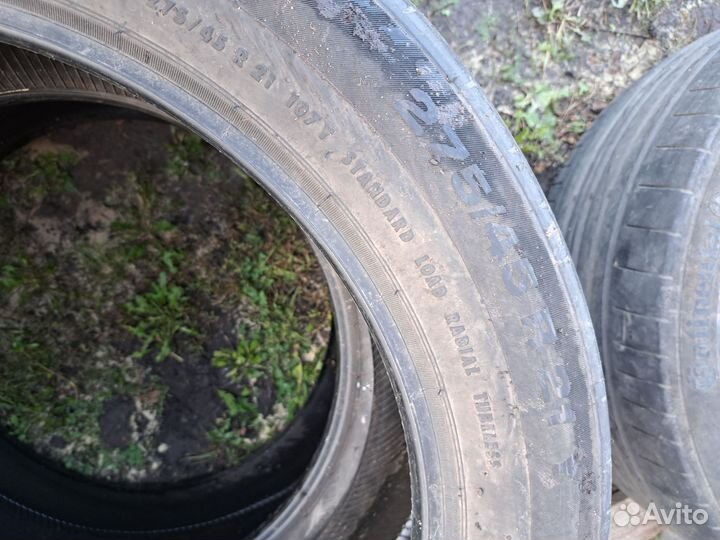 Continental ContiChampionContact 315/40 R21 и 275/45 R21