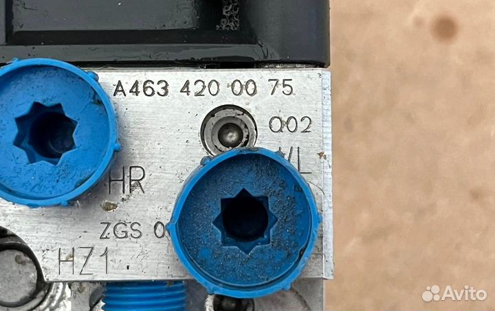 Блок абс A4634200075 Mercedes-Benz G W463 2018 - года