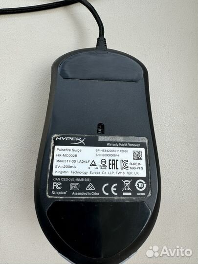 Игровая мышь hyperx pulsfire surge