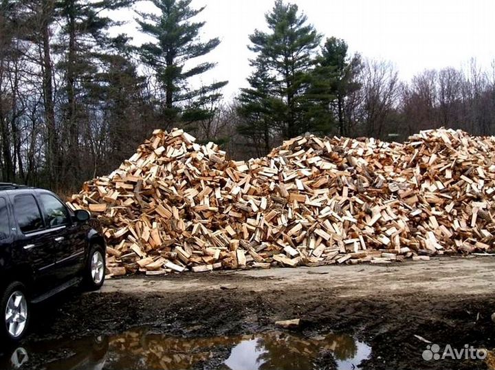 Дрова наколотые