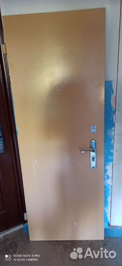 Дверь входная металлическая бу