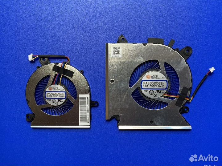 Кулеры для MSI GF63 GF65 Thin WF65 (CPU+GPU)