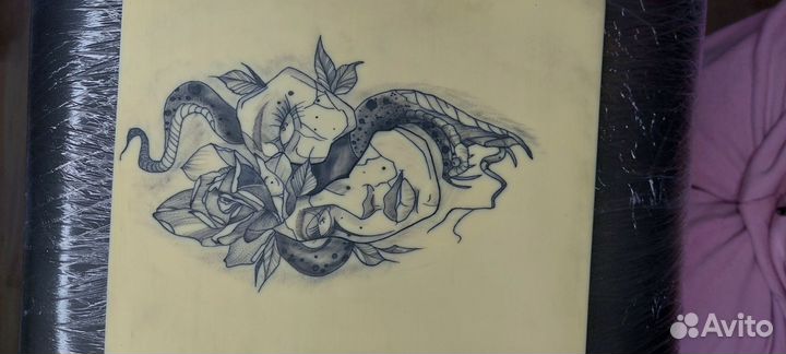 Начинающий тату мастер