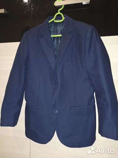 Пиджак школьный для мальчика 122 128