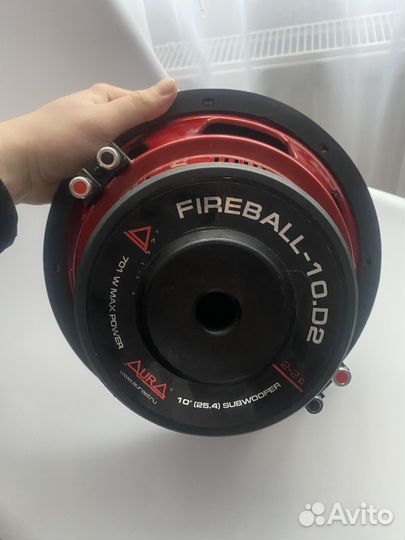 Сабвуфер Aura fireball 10.d2