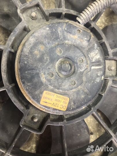 Вентилятор охлаждения Hyundai Solaris