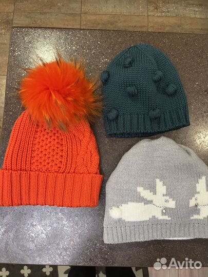 Шапки тёплые Catya, il trenino, ог 52