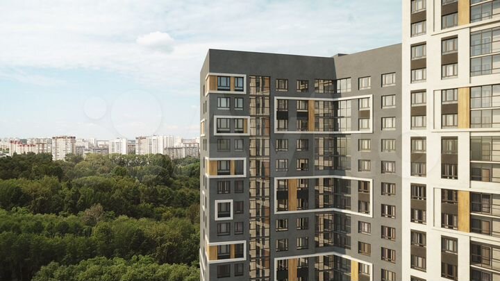 2-к. квартира, 66 м², 25/25 эт.