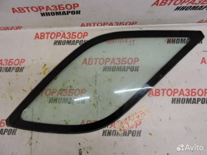 Стекло кузовное глухое правое Subaru Impreza G10 1