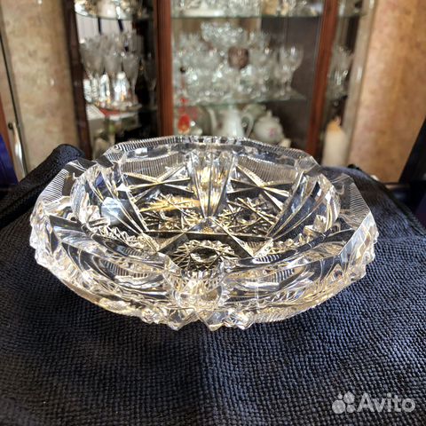 Пепельница хрустальная СССР