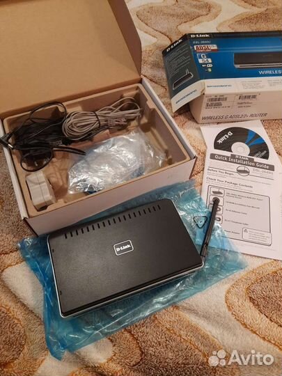 Модем adsl D-link DSL-2640U с WiFi2+