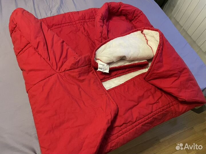 Чехол красный Lycksele IKEA