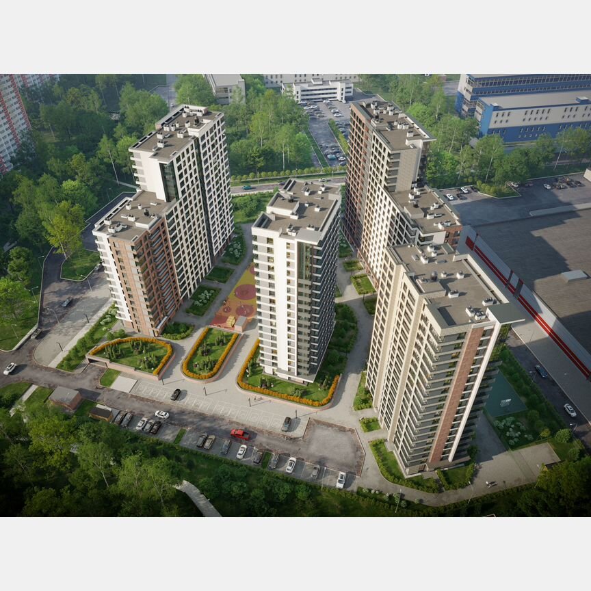 1-к. квартира, 38 м², 2/18 эт.
