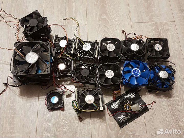 Кулеры и вентиляторы