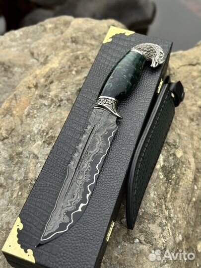 Нож Орлан дамаск на подарок
