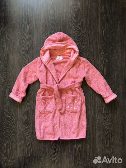 Халат махровый для девочки 110-116
