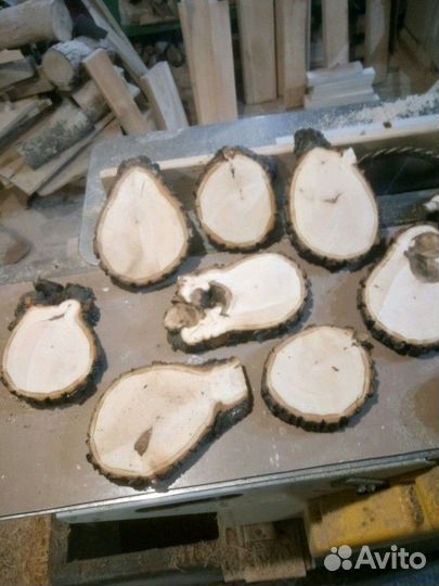 Торцевой спил дуба