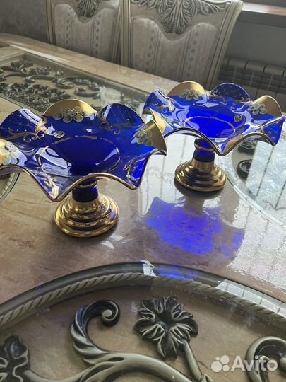 Конфетница богема ручная работа