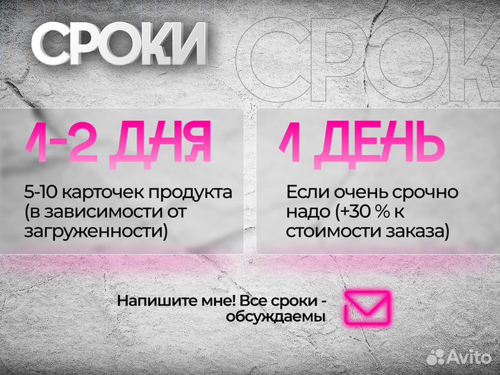 Инфографика. Карточки вб, озон, обьявления Авито
