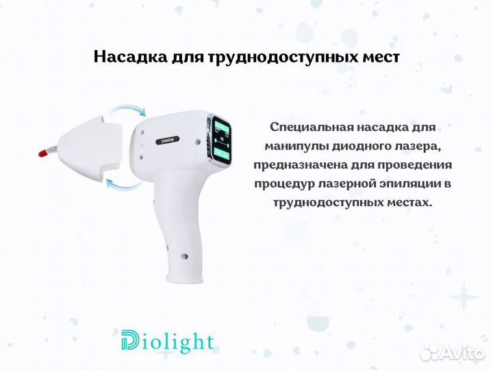 Диодный лазер Ultra Max 2400в в рассрочку