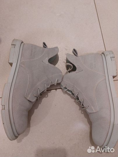 Ботинки демисезонные женские натуральная замша