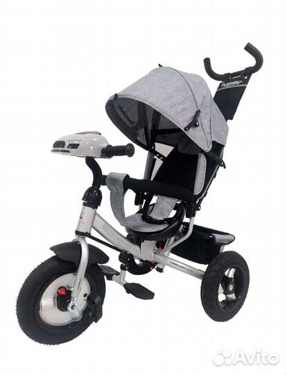 Трехколесный велосипед с родительской ручкой