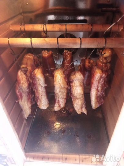 Коптильня холодного и горячего копчения, сушка/вял