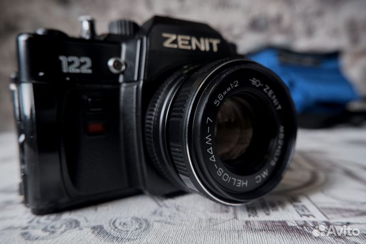 Фотоаппарат zenit 122 + Helios-44M-7