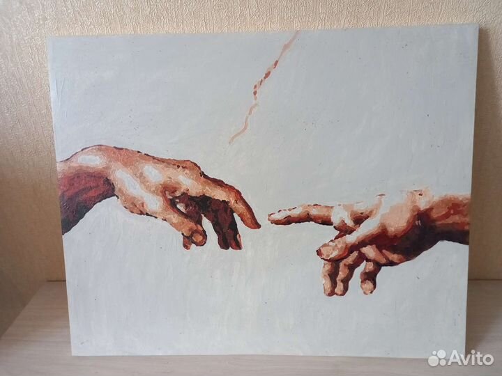 Картины по номерам раскрашенная