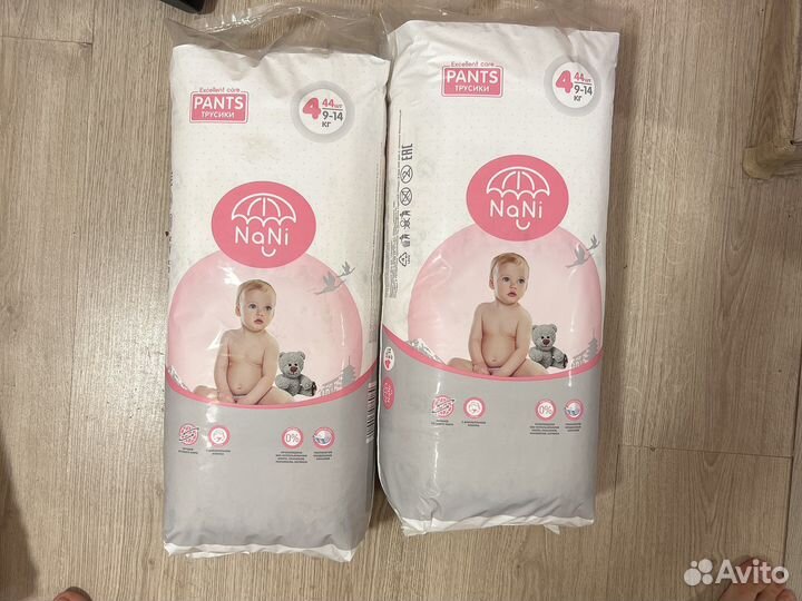Подгузники трусики nani 4