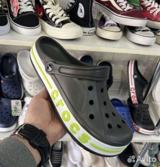 Шлепанцы мужские crocs