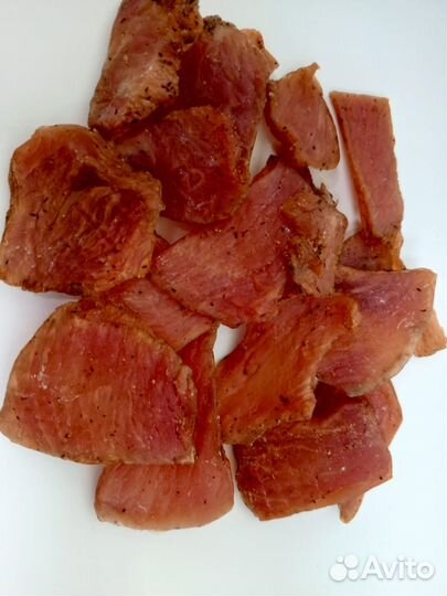 Мясные чипсы джерки от производителя