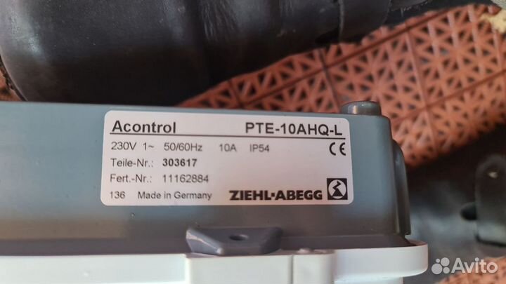 Контроллеры Вентиляции Ziehl-Abegg в тч и живоднов